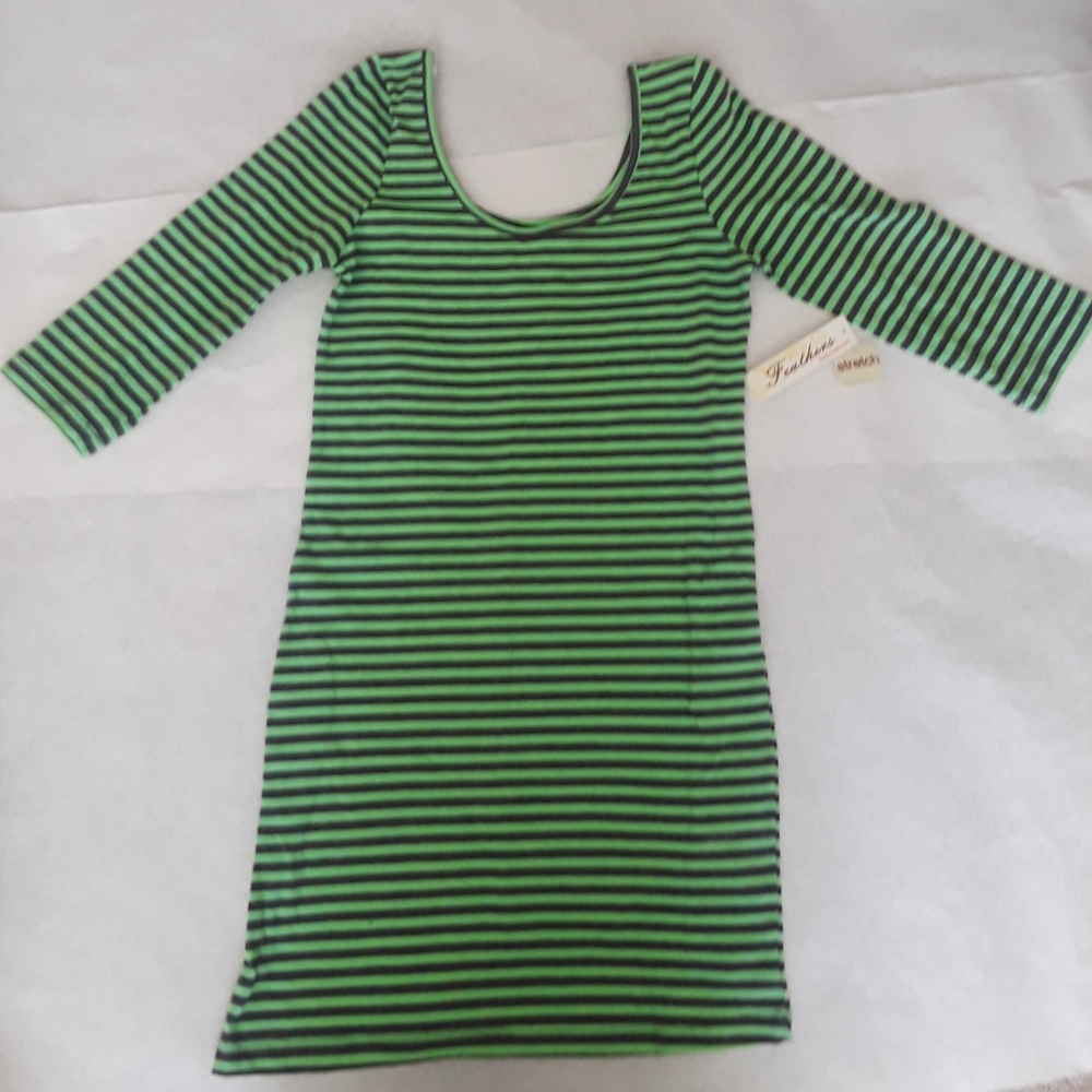 Feathers dress NWT